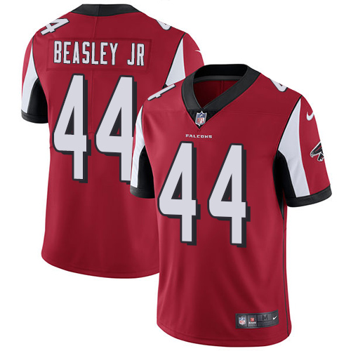 2019 men Atlanta Falcons 44 Beasley Jr red Nike Vapor Untouchable Limited NFL Jersey